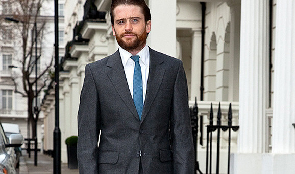Classic English Charcoal Suit