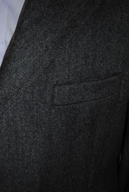 Bespoke Slim Short Overcoat 3 - Bespoke Suits By Savile Row Tailors