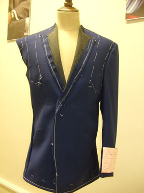 Bespoke Baste Suit Fitting