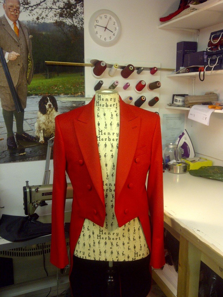 Red tailcoat