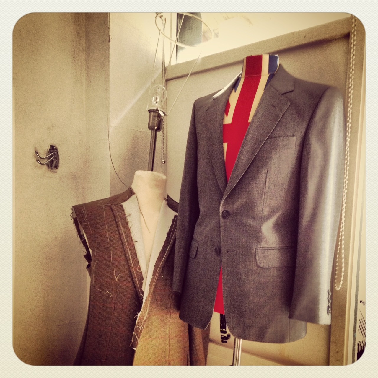 An alternative use for Savile Row bespoke tailoring!