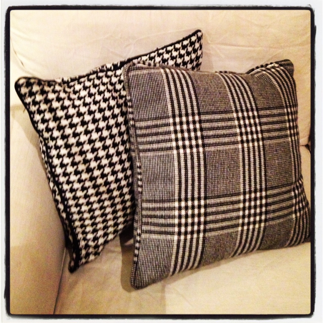 Bespoke suits and Cushions too!
