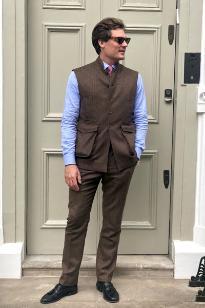 British Bespoke City Tweed Suit